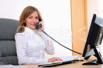 Portrait of young business woman