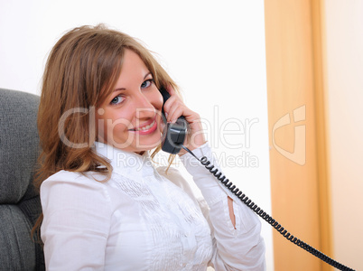 Portrait of young business woman