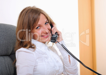 Portrait of young business woman