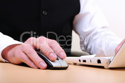Hands of a young man Hands of a young man