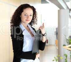 young pretty businesswoman