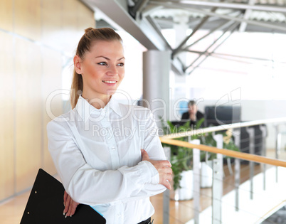 young pretty businesswoman