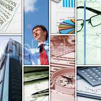 Business collage of some business pictures