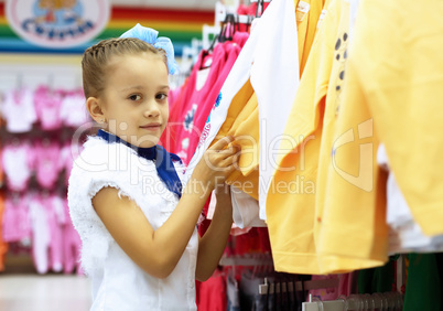 Young woman doing shopping