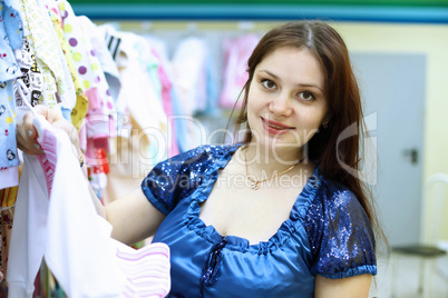 Young woman doing shopping
