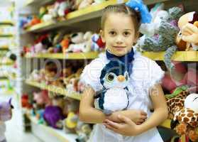 Young woman doing shopping