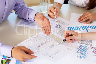 financial and business documents on the table