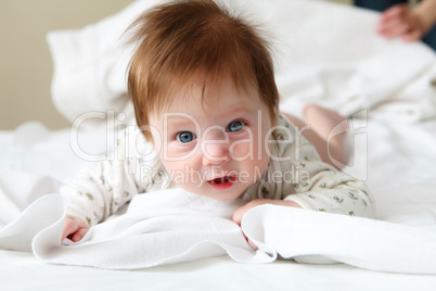 beautuful redhair infant