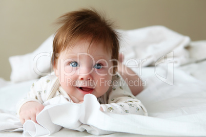 beautuful redhair infant