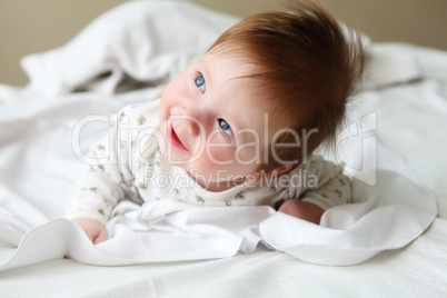 beautuful redhair infant