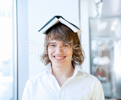 portrait of a young handsome man