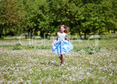 girl in the park