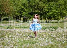 girl in the park