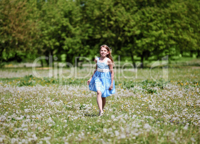 girl in the park