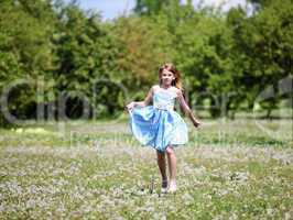 girl in the park