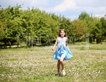 girl in the park