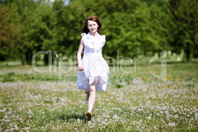 girl in the park