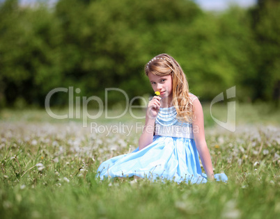 girl in the park