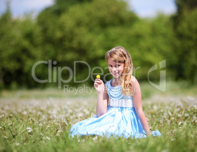 girl in the park