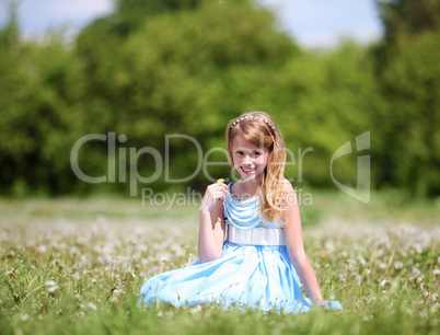 girl in the park