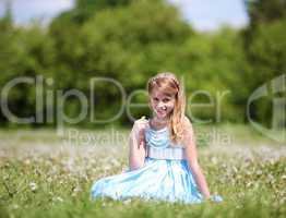 girl in the park