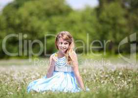 girl in the park