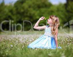 girl in the park