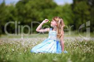 girl in the park