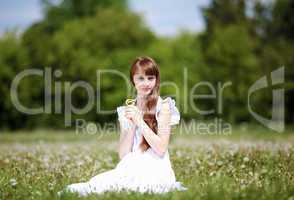 girl in the park