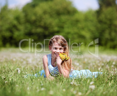 girl in the park