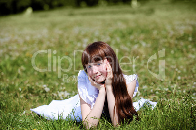 girl in the park