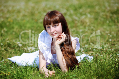 girl in the park