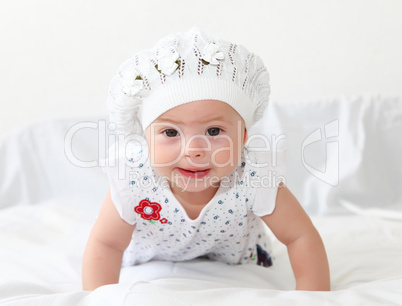 infant baby in a hat