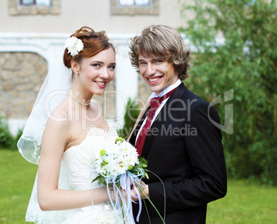 shot young couples entering into marriage