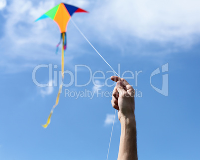 wind kite in the sky