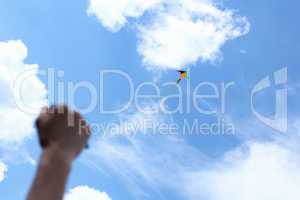 wind kite in the sky