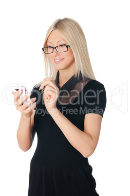 charming young business woman