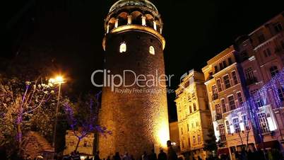 Galata Towers Time Lapse 2