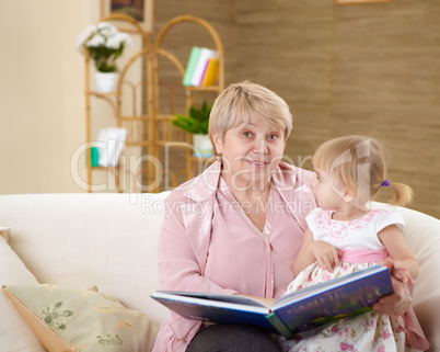 grandmother and her grandaughter