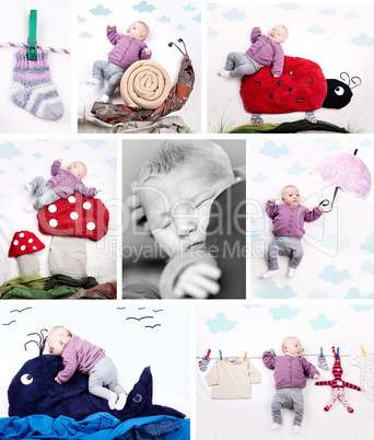 Baby collage