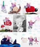 Baby collage
