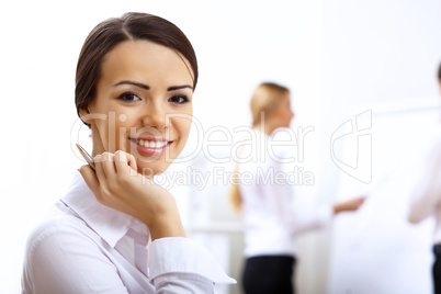 Portrait of a business woman in office