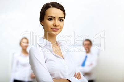 Portrait of a business woman in office