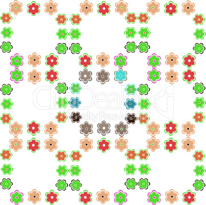 flower decoratively romantically abstract vector
