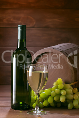 bottle of vine