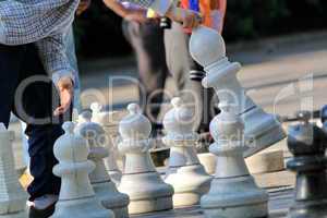 Outdoor chessgame