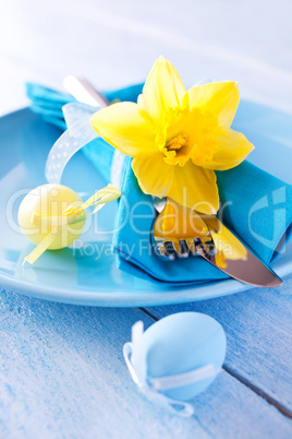 Ostergedeck / easter table setting