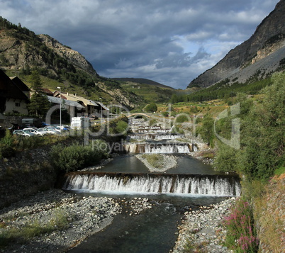 River of the Cerveyrette, Cervieres, France