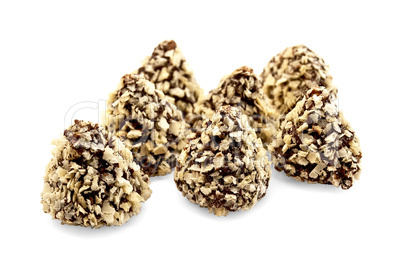 Candy Truffles in wafer crumbs