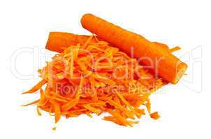 Carrots grated